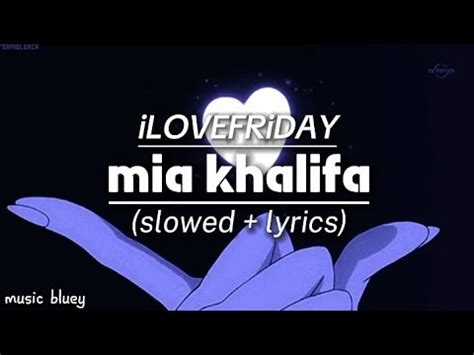 mia khalifa song by wiz khalifa lyrics|Mia Khalifa lyrics by iLOVEFRiDAY .